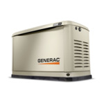 Generac 20/17 KW 3 Phase Air Cooled Standby Generator, Aluminum Enclosure - 7077 ET17427